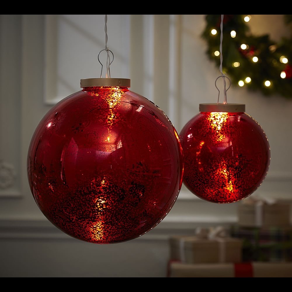 NEW Pottery Barn Mercury Orb Lights
